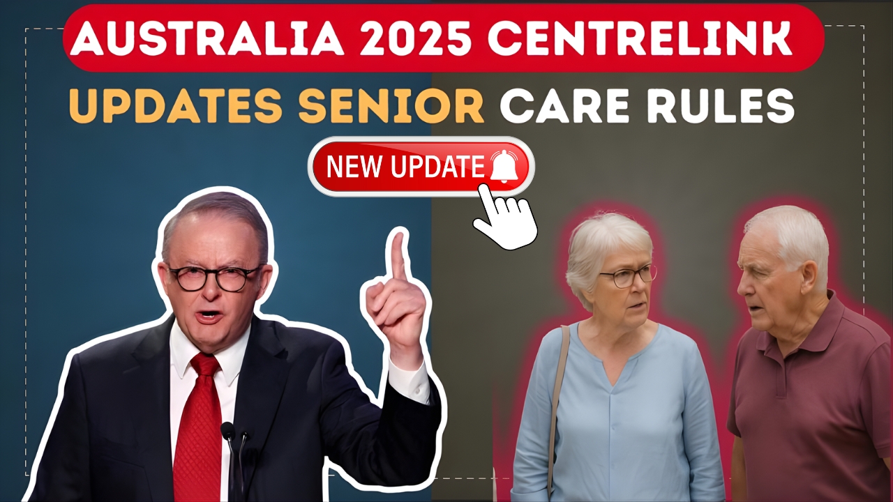 New Centrelink Rules for Seniors – Home Care and Payment Changes Start 10 November 2025
